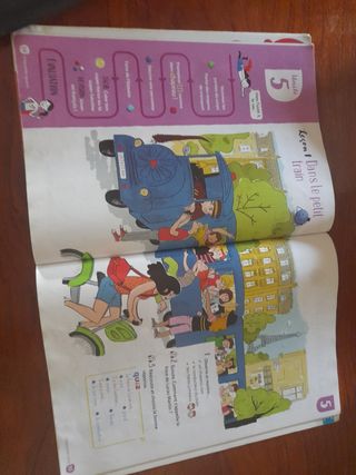 libro francés 5 primaria