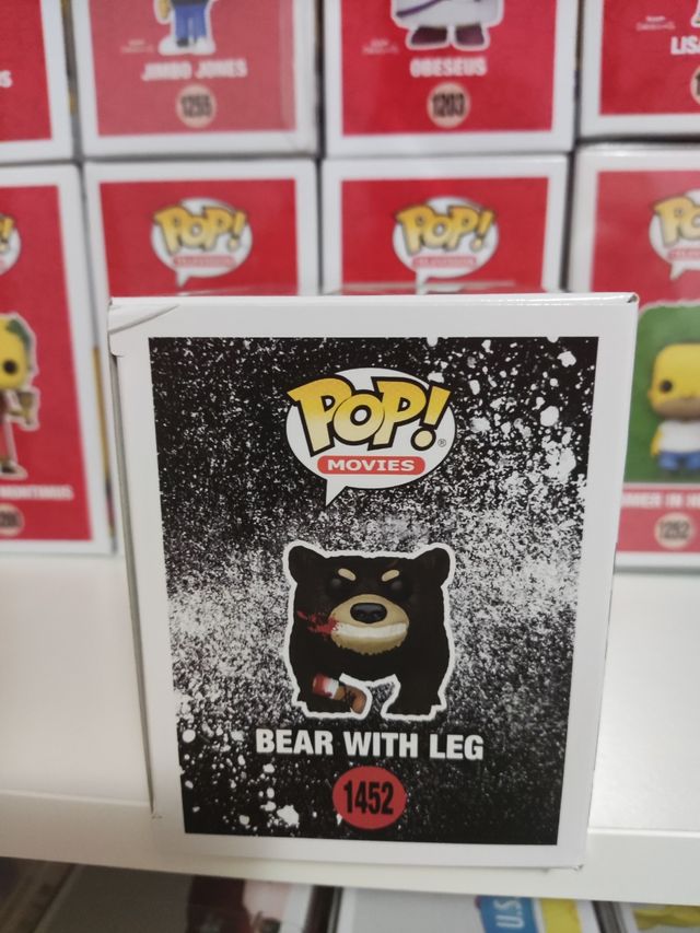 Funko Pop Bear with Leg 1452 Cocaine Bear