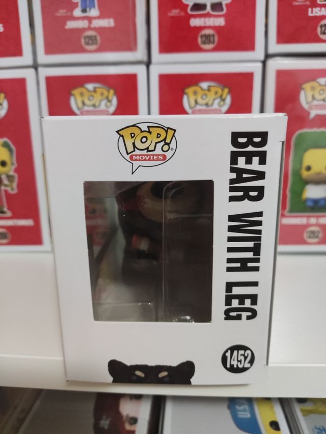 Funko Pop Bear with Leg 1452 Cocaine Bear