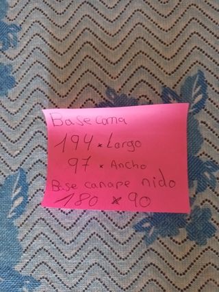 bases de cama nido