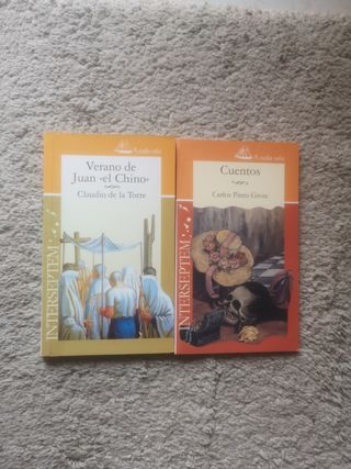 Libros a partir de 14 años( Cuentos)