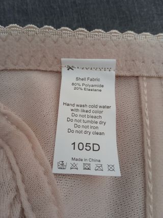 Sujetador nuevo, 105D