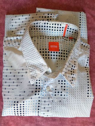 Camisa chico hombre Hugo Boss manga corta talla M