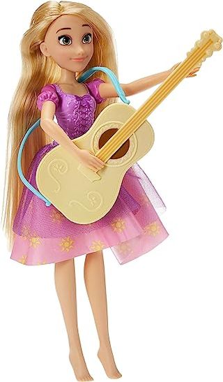 Muñeca Disney Rapunzel y su guitarra