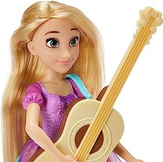 Muñeca Disney Rapunzel y su guitarra