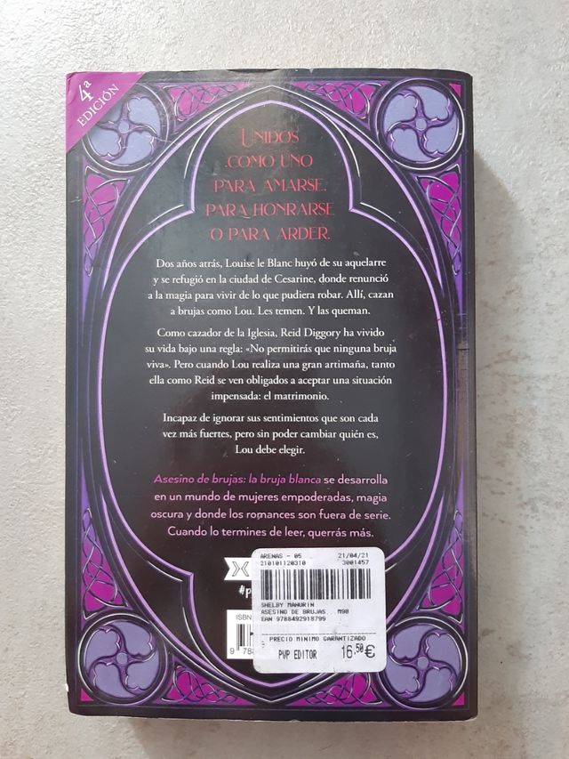 Asesino de brujas Libro