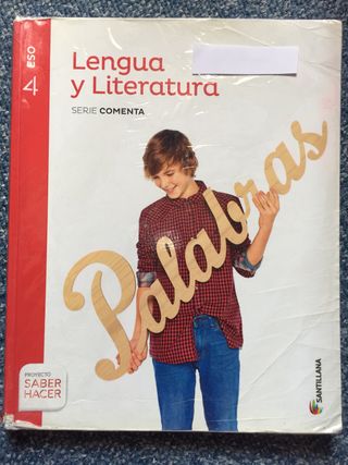 Libro de lengua castellana y literatura 4 eso Sant