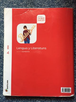 Libro de lengua castellana y literatura 4 eso Sant