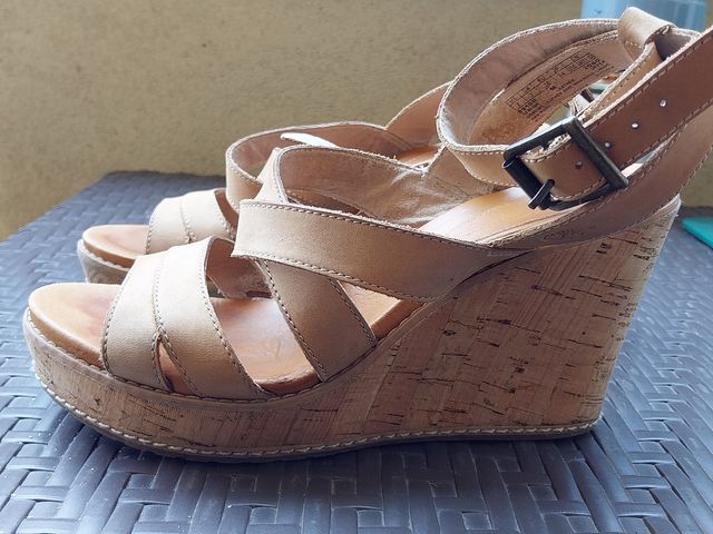 sandali con zeppa Timberland 