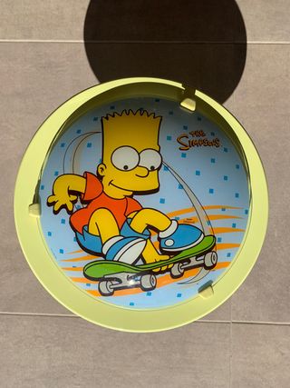 Lámparas de pared y techo de los Simpsons