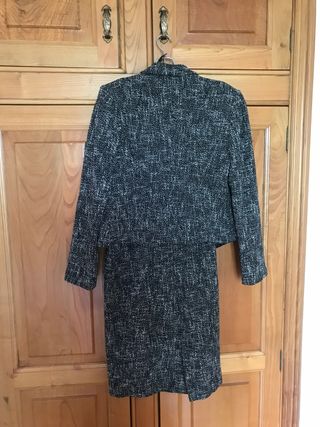 Traje vestido y chaqueta mujer