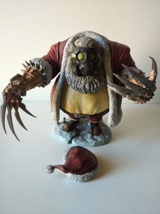 4 figuras de Navidad retorcida cuentos Mcfarlane.