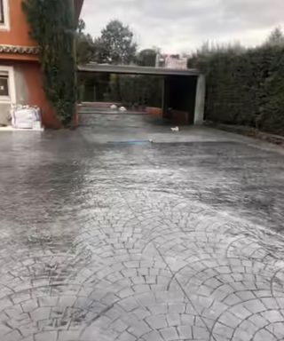 Hormigón impreso y pulido