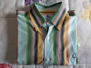 Camisa chico hombre Lacoste manga larga talla 40