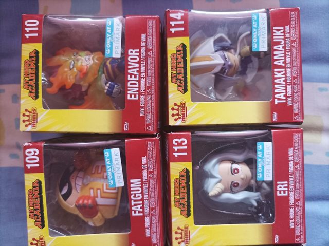COLECCIÓN COMPLETA MY HERO ACADEMIA MINI FUNKO POP