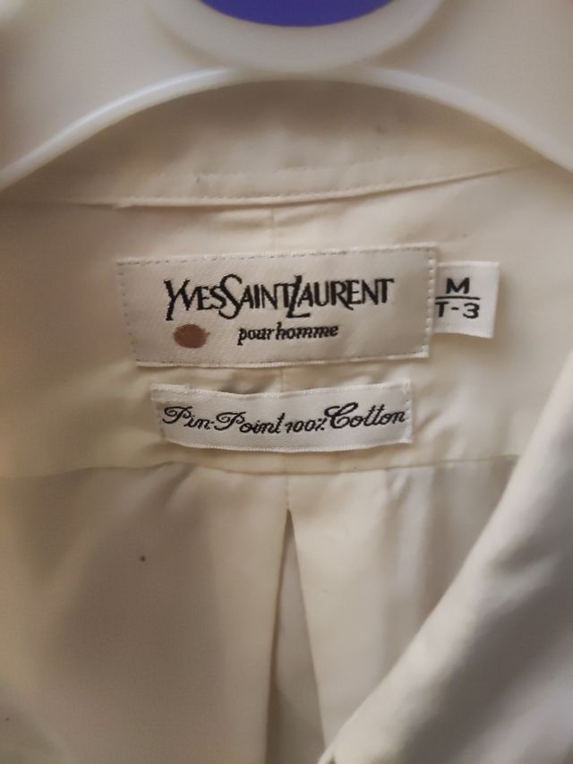 camisa blanca YveSaintLaurent  M