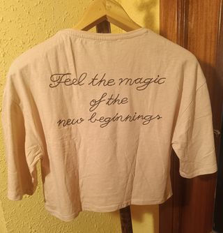 camiseta de 3/4 