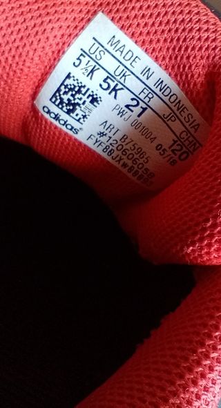 scarpe bimbo tg 21 con strappi Adidas