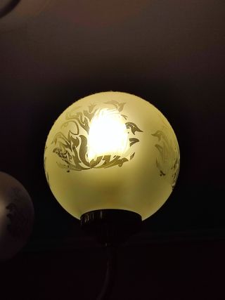 URGE Lámparas de techo tipo araña plateada