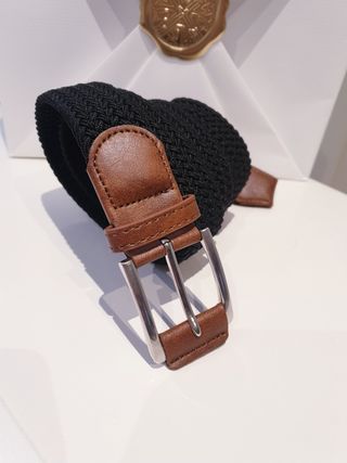 Cinturón hombre trenzado