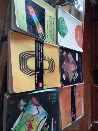 Libros Primero Bachillerato 