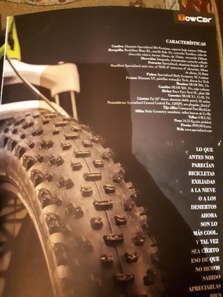 Bicicleta Specialized fatbike