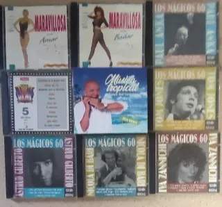 27 CDs de los años 60/70