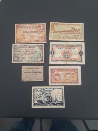 Billetes Guerra Civil