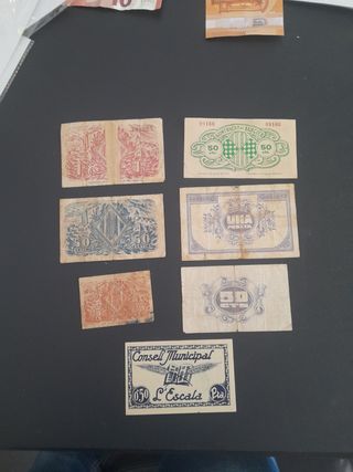 Billetes Guerra Civil