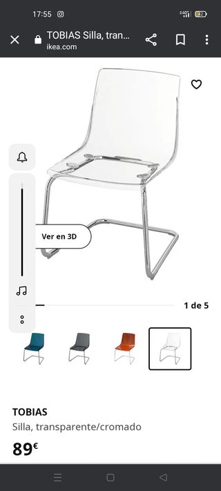 silla Tobías Ikea