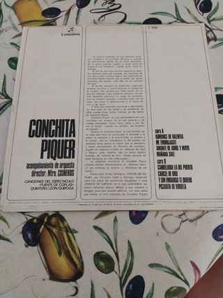Disco Vinilo Conchita Piquer