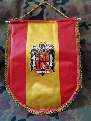 Banderín Fed. Esp. Tiro Olímpico preconstitucional