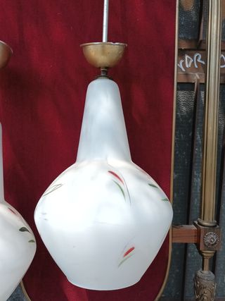 coppia Lampadari Anni 50