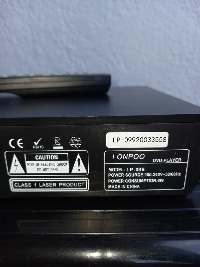 reproductor de películas CD