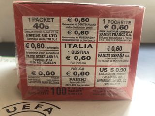 Panini Euro 2008 Album + Caja 100 sobres