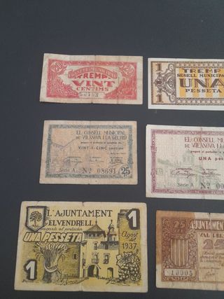 Billetes Guerra Civil