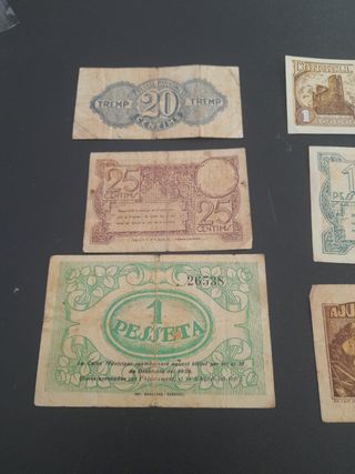 Billetes Guerra Civil