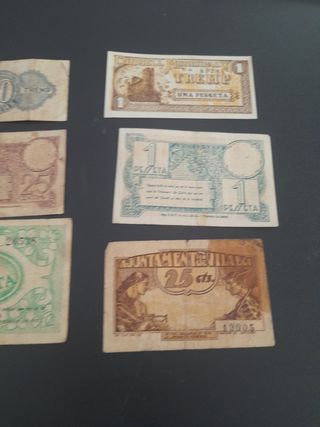 Billetes Guerra Civil