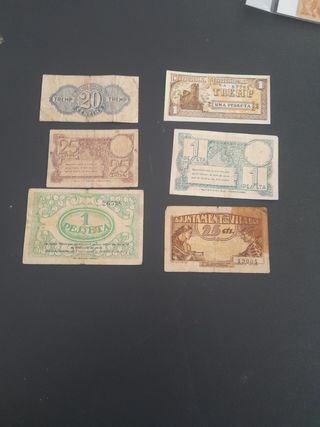 Billetes Guerra Civil