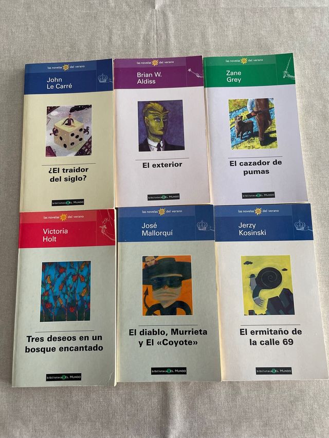 Pack de 6 libros