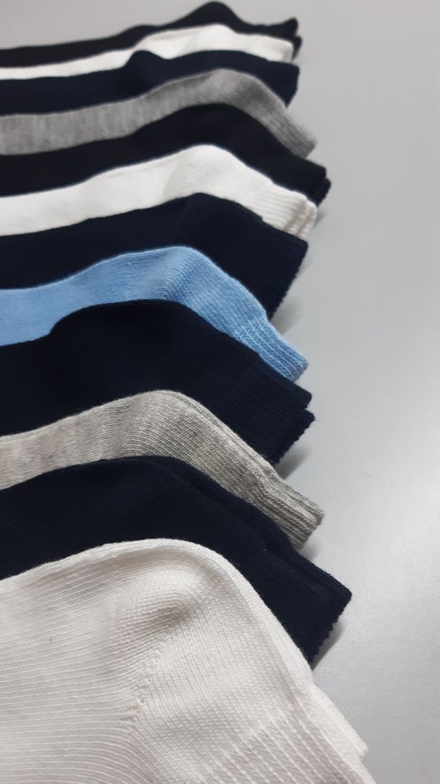 12 PARES SOQUETES tam. 33/37 em algodão do bom!