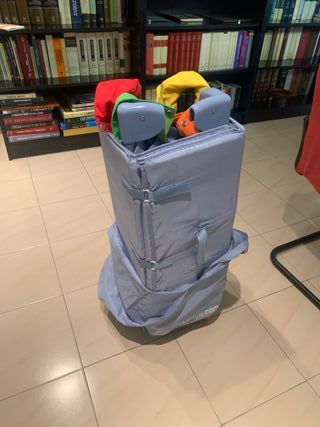 Cuna de viaje Bebe Due incluye colchón viscolastic