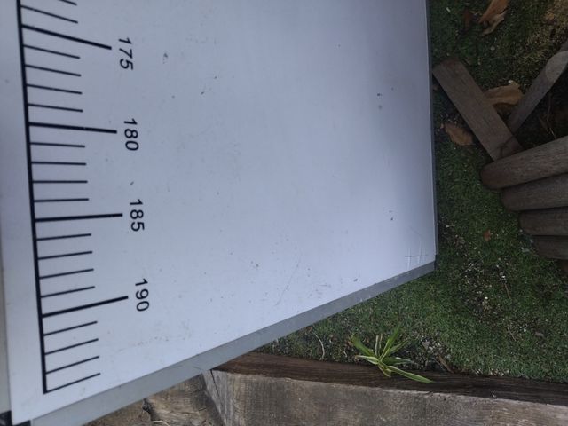 mesa plegable de aluminio 3metros