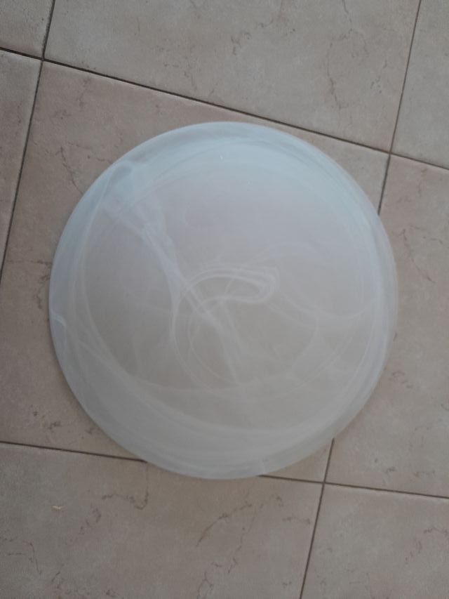 Plafoniera bagno vetro smerigliato