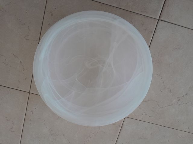 Plafoniera bagno vetro smerigliato