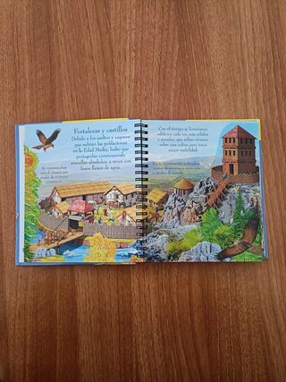 LIBROS: YO DESCUBRO CASTILLO MEDIEVAL Y CABALLEROS