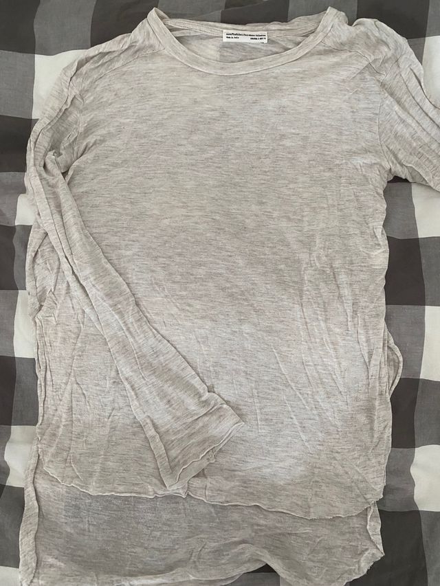 Camiseta manga larga floja