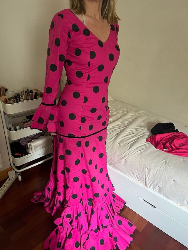 Vestido flamenca Roció Peralta T 46