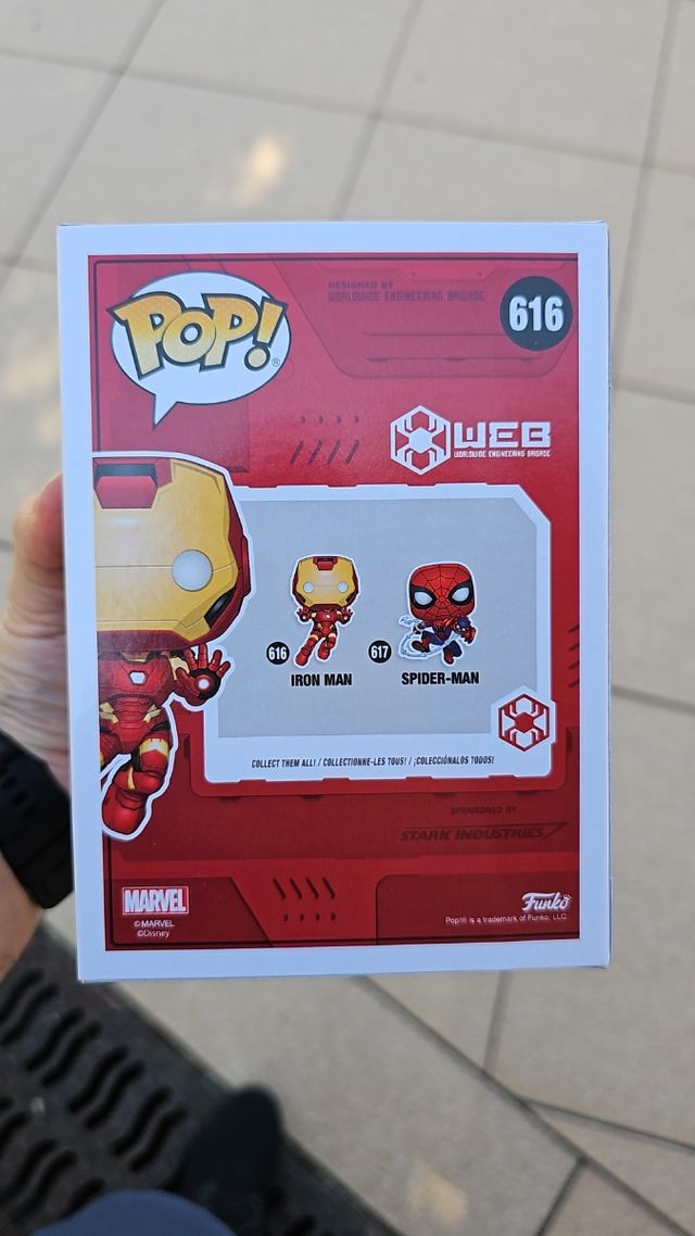 Funko Pop Ironman WEB