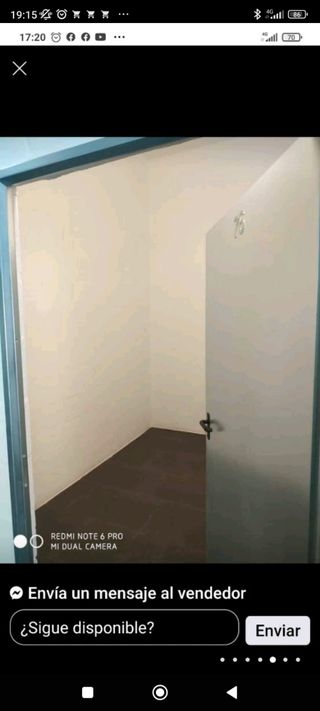 Trastero  en alguler de queda libre final marzo